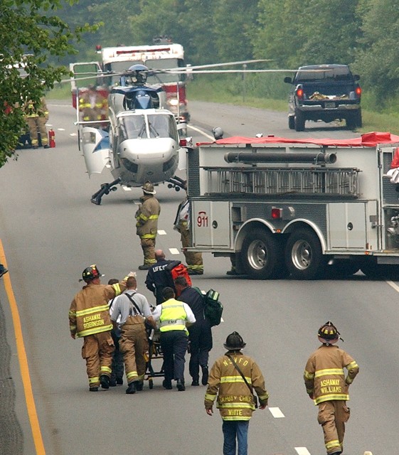 Rt 95 Motorcycle Accident. 7/4/07